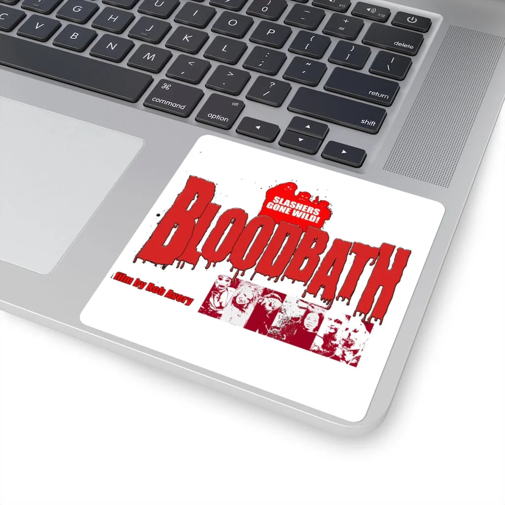 Bloodbath Square Stickers