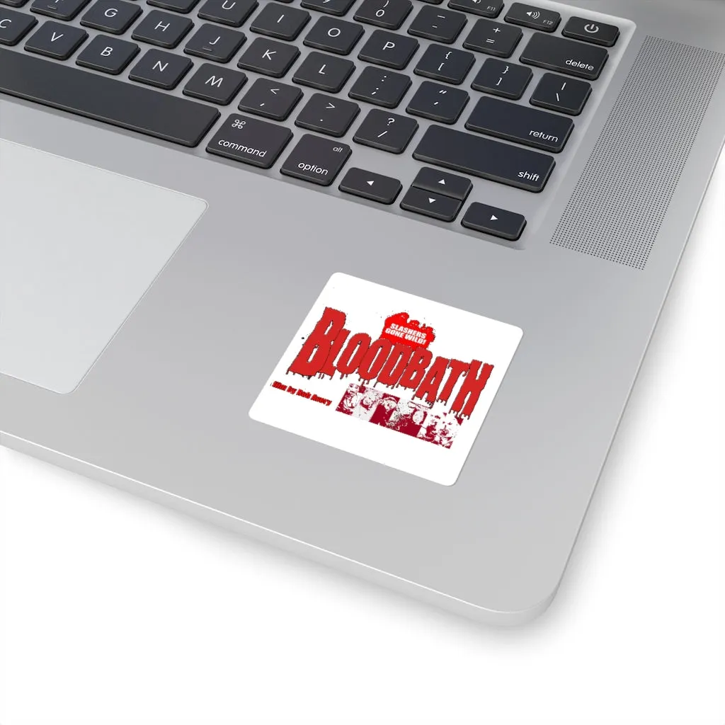 Bloodbath Square Stickers