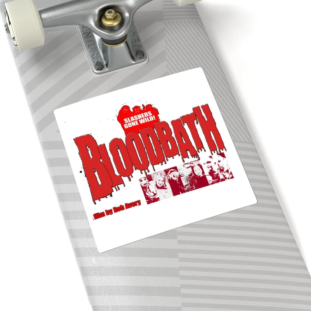 Bloodbath Square Stickers