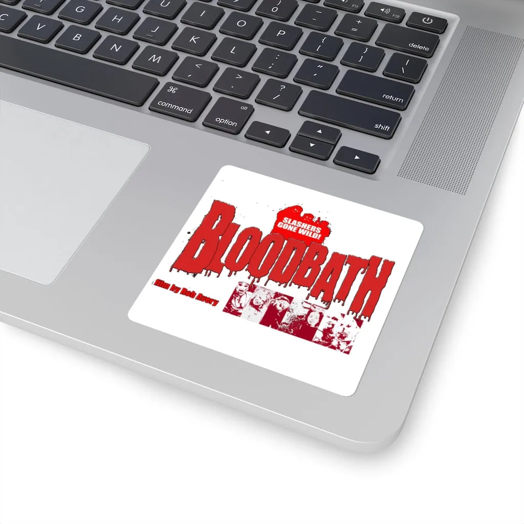 Bloodbath Square Stickers