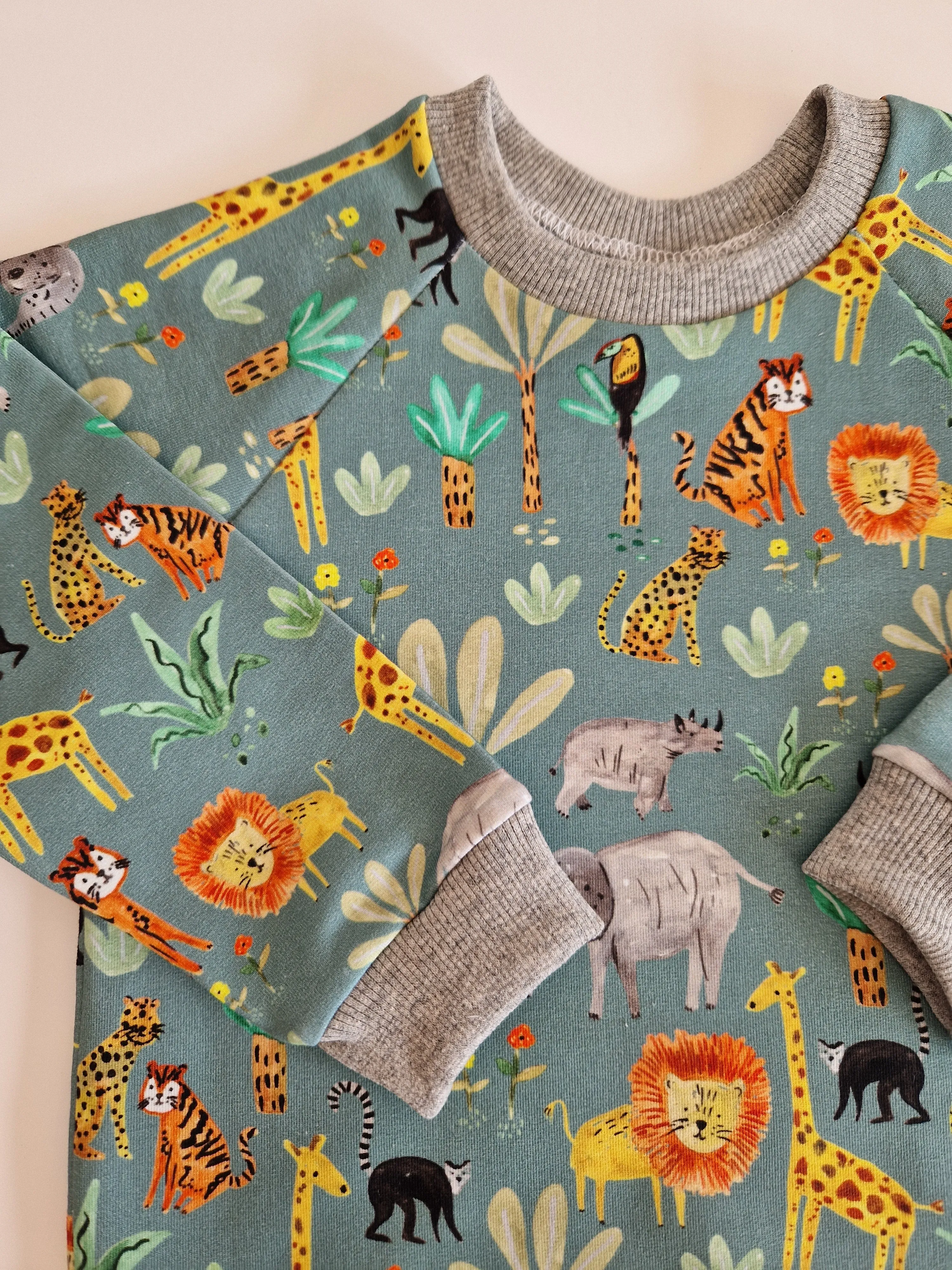 Blue Jungle Sweatshirt
