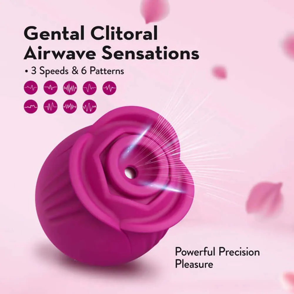 Blush Collection the Original Blush Rose Massager Velvet