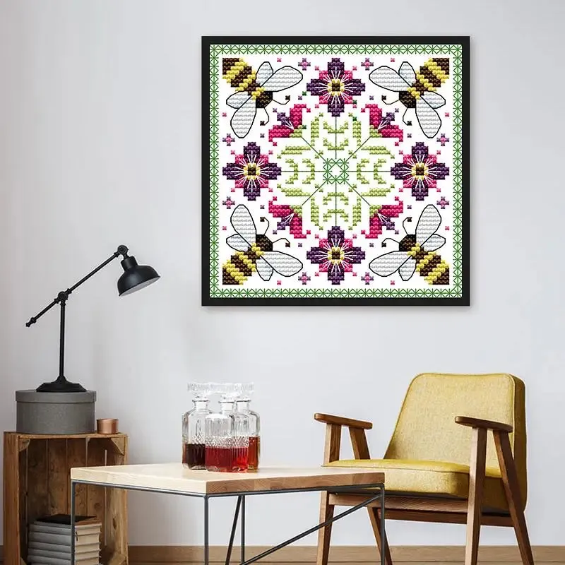Busy Bee Joy Sunday Cartoon Cross Stitch Kit