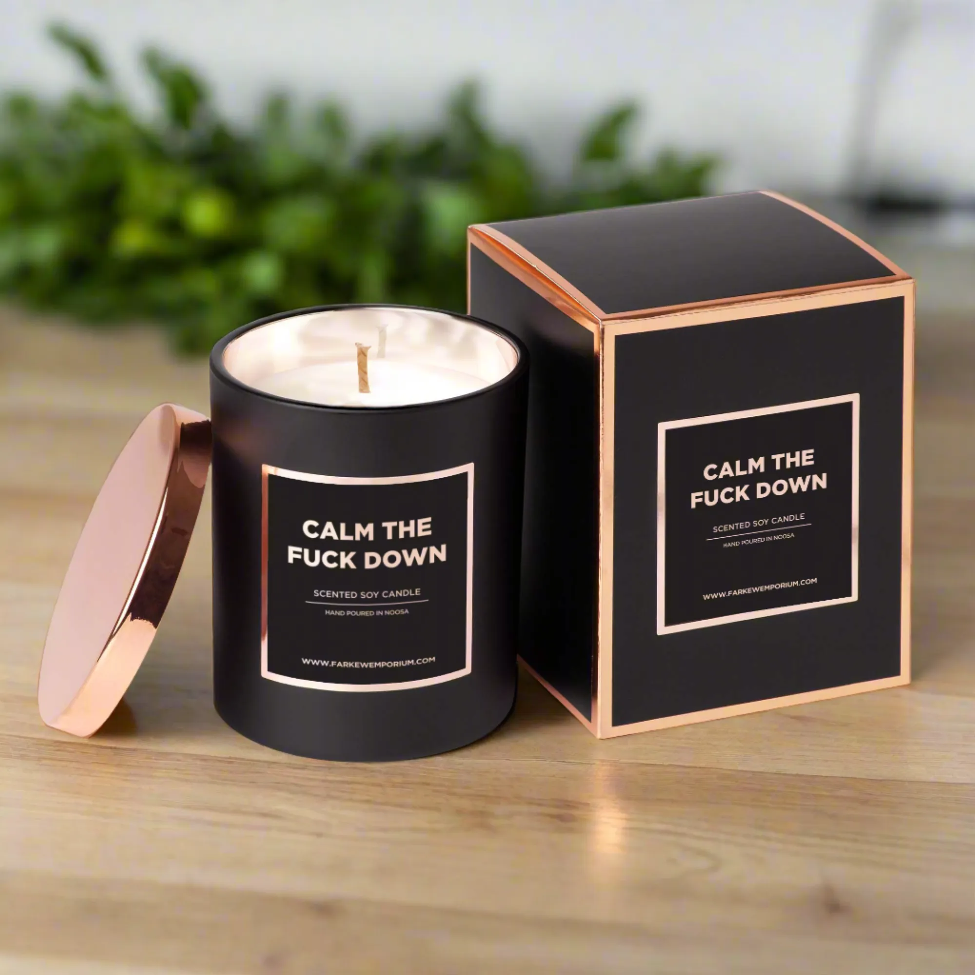 Calm The Fuck Down Candle