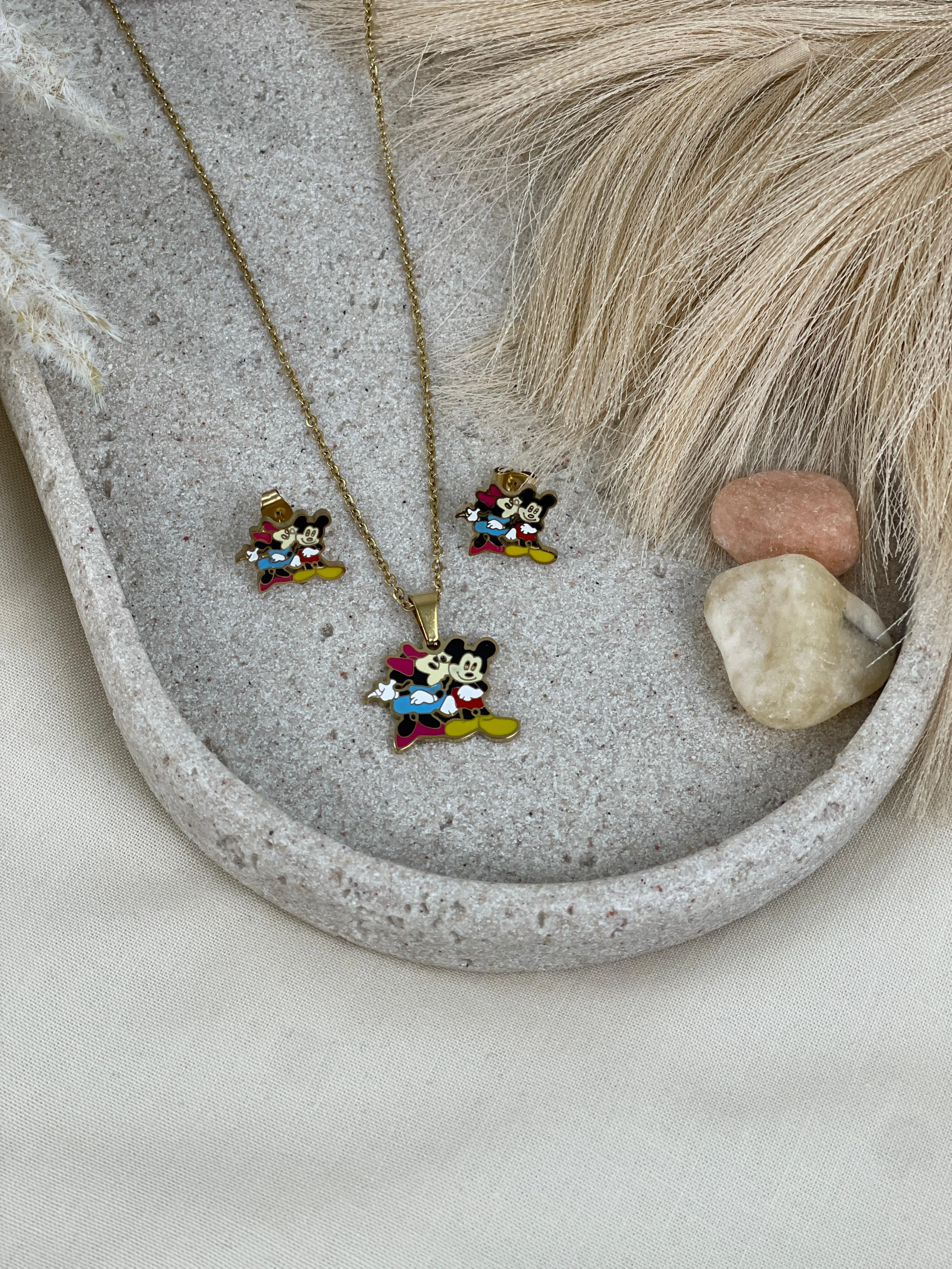 Cartoon Jewelry Set
