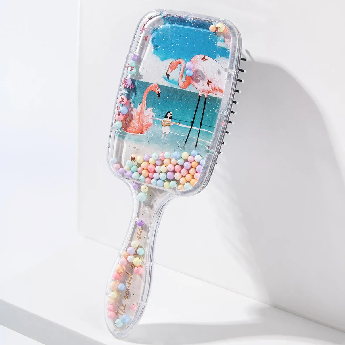 Cartoon Mermaid Princess Hair Brush with Air Cushion Massage Comb