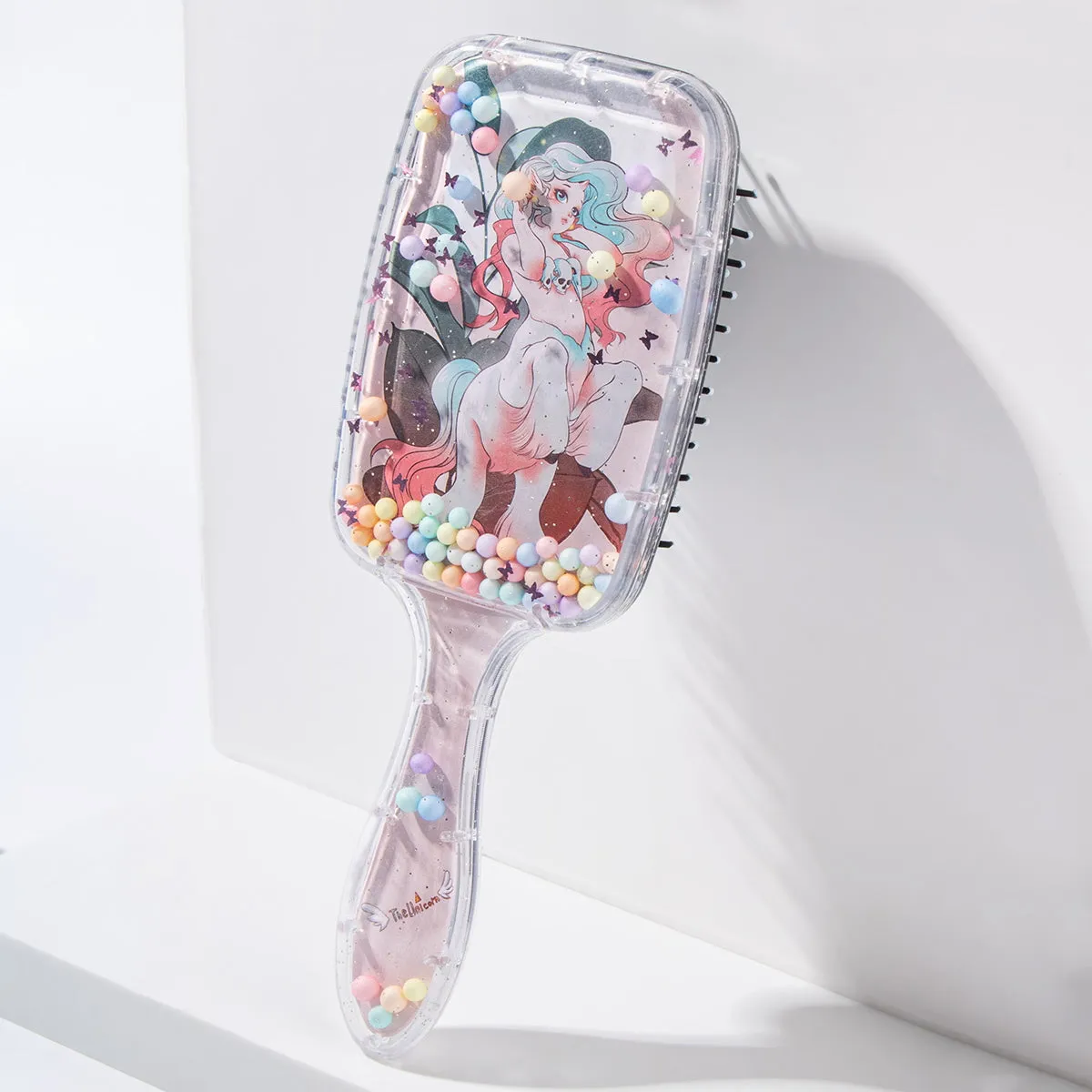 Cartoon Mermaid Princess Hair Brush with Air Cushion Massage Comb