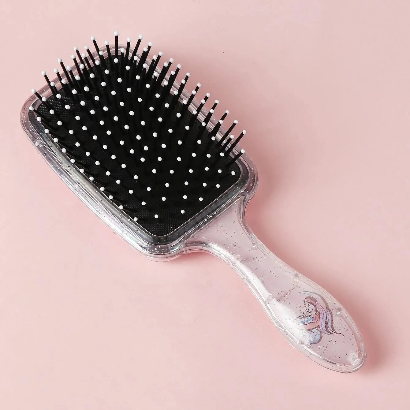 Cartoon Mermaid Princess Hair Brush with Air Cushion Massage Comb