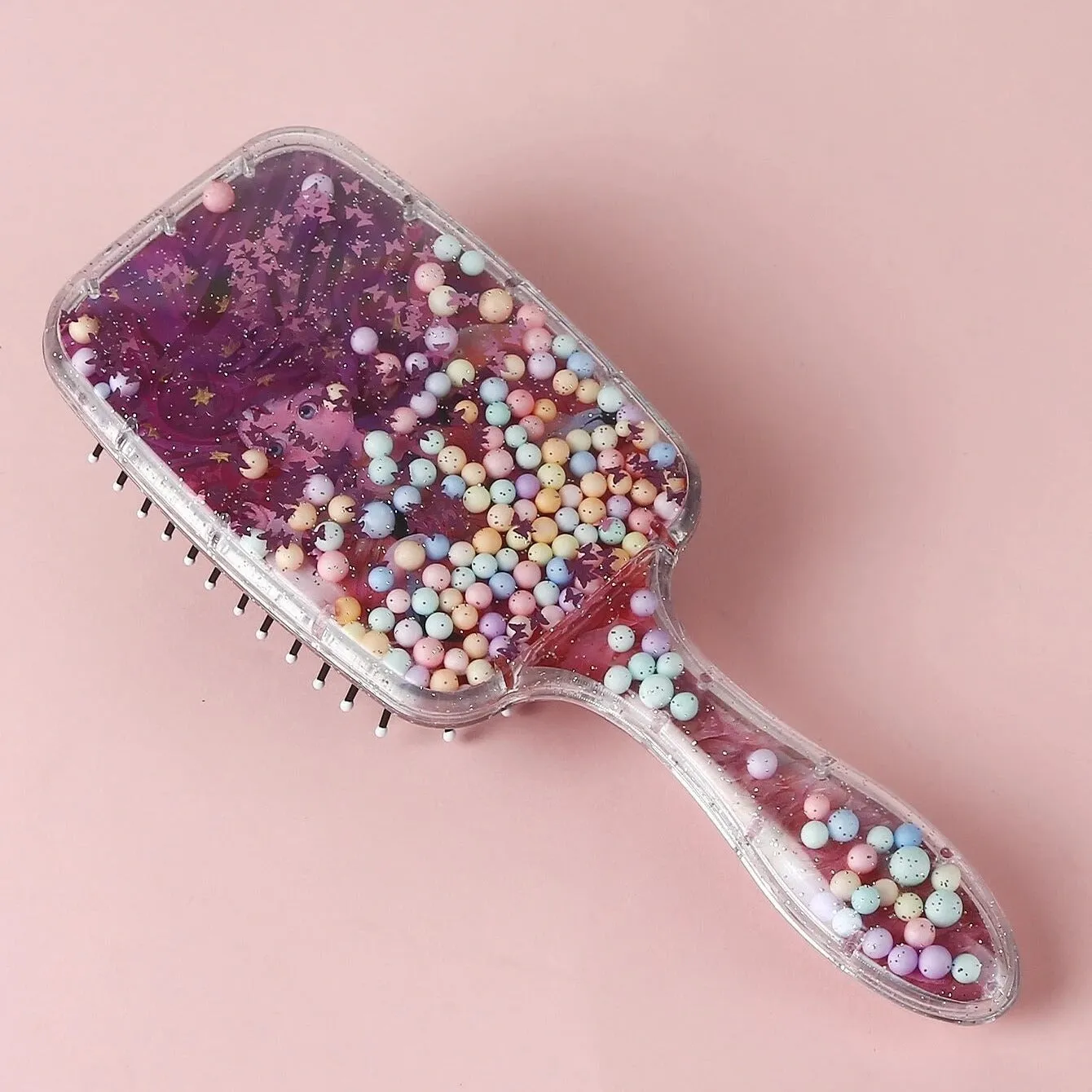 Cartoon Mermaid Princess Hair Brush with Air Cushion Massage Comb