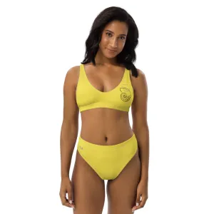 Chambered Nautilus Recycled high-waisted bikini