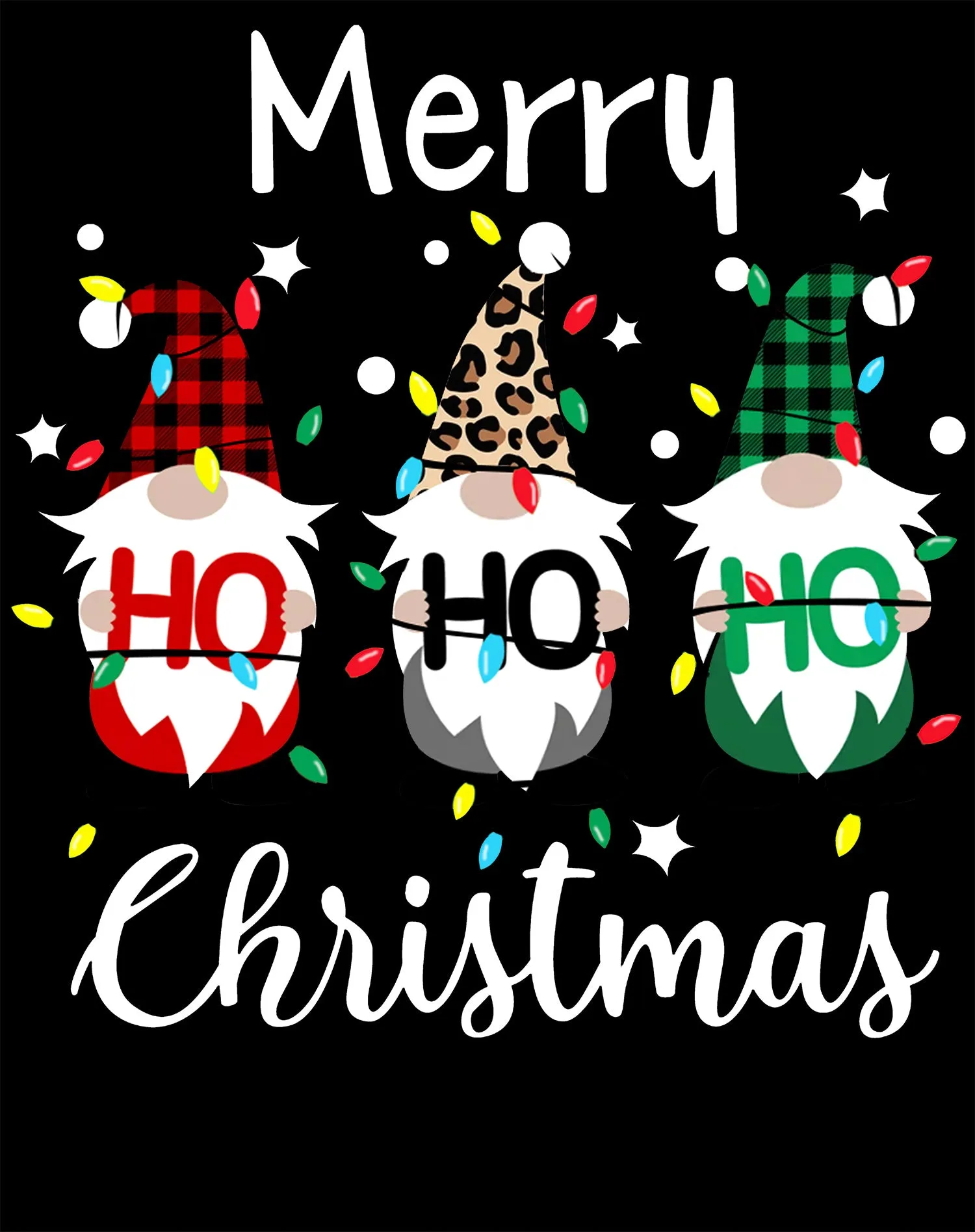 Christmas Elfs Meme Merry Ho Ho Ho Funny Cute Xmas Family Kid's T-Shirt