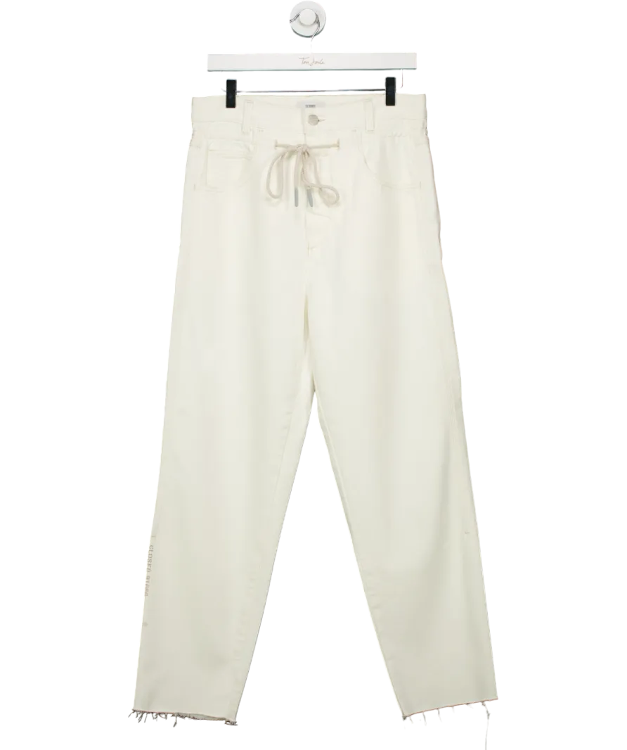 Closed White Lexi High Waist Drawstring Jeans W26