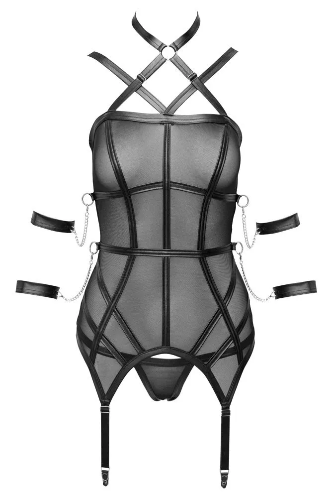Cottelli Bondage Harness Lingerie Set