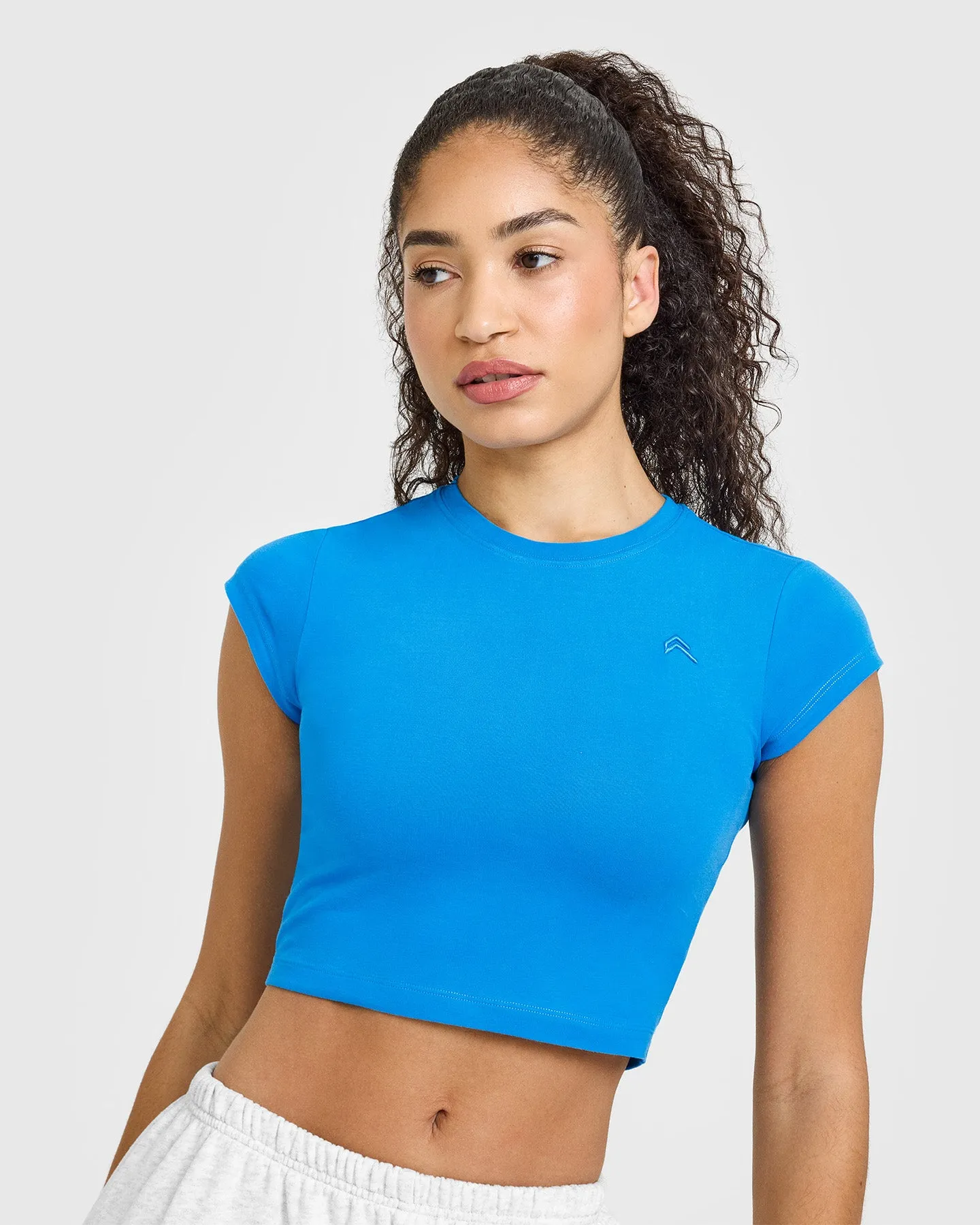 Cotton Icon Baby T-Shirt | Tropical Blue