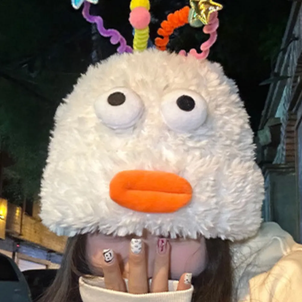 Cute Cartoon Funny Furry Bucket Hat