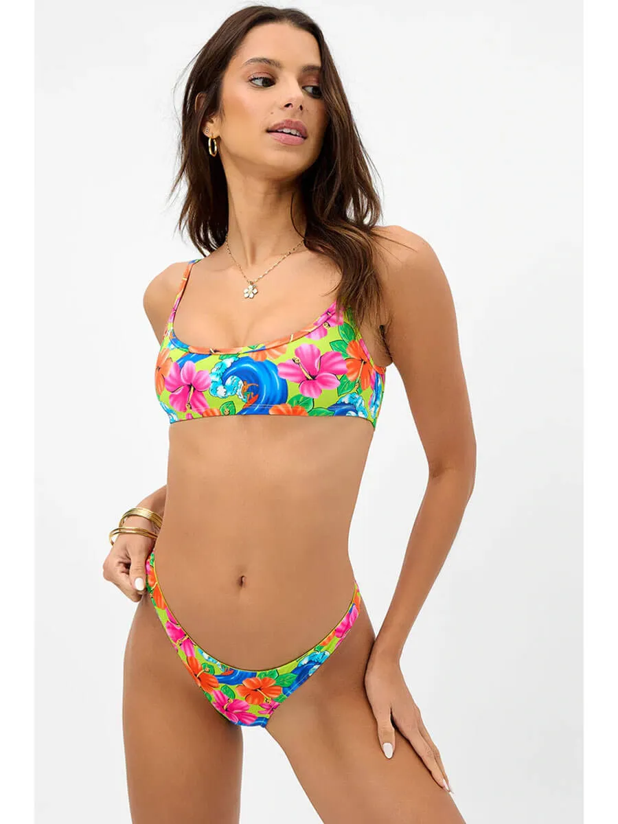 Dallas Top In Neon Surfer