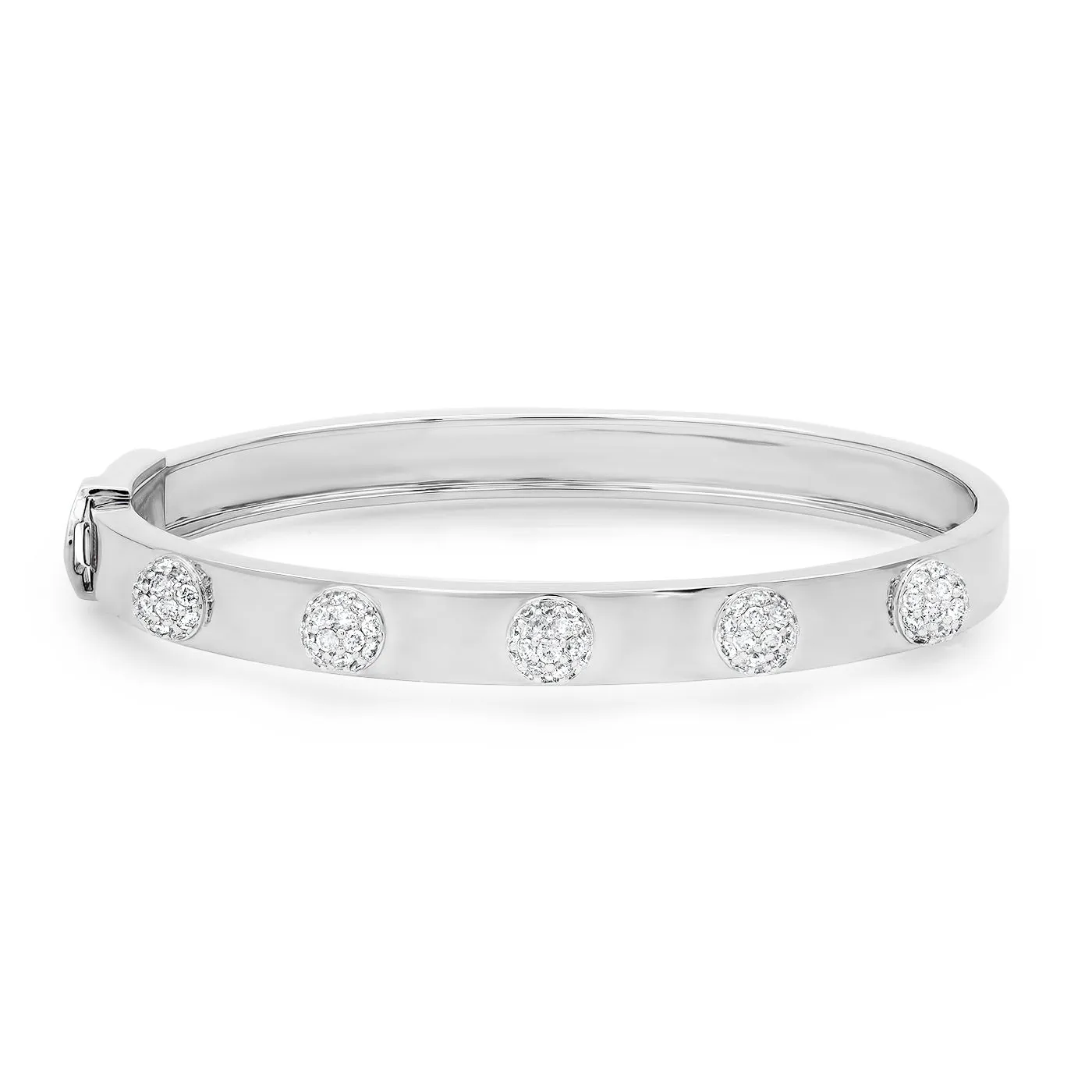 Diamond Orb Bangle