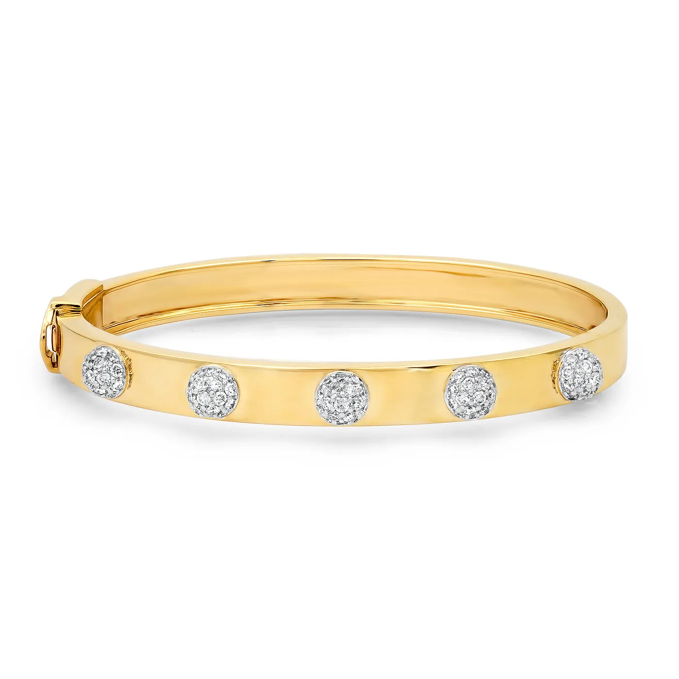 Diamond Orb Bangle