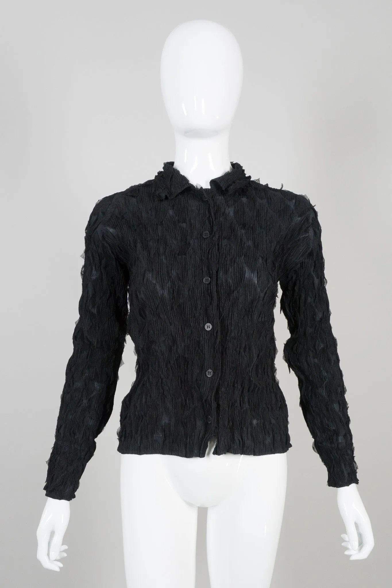 Diamond Pleated Blouse