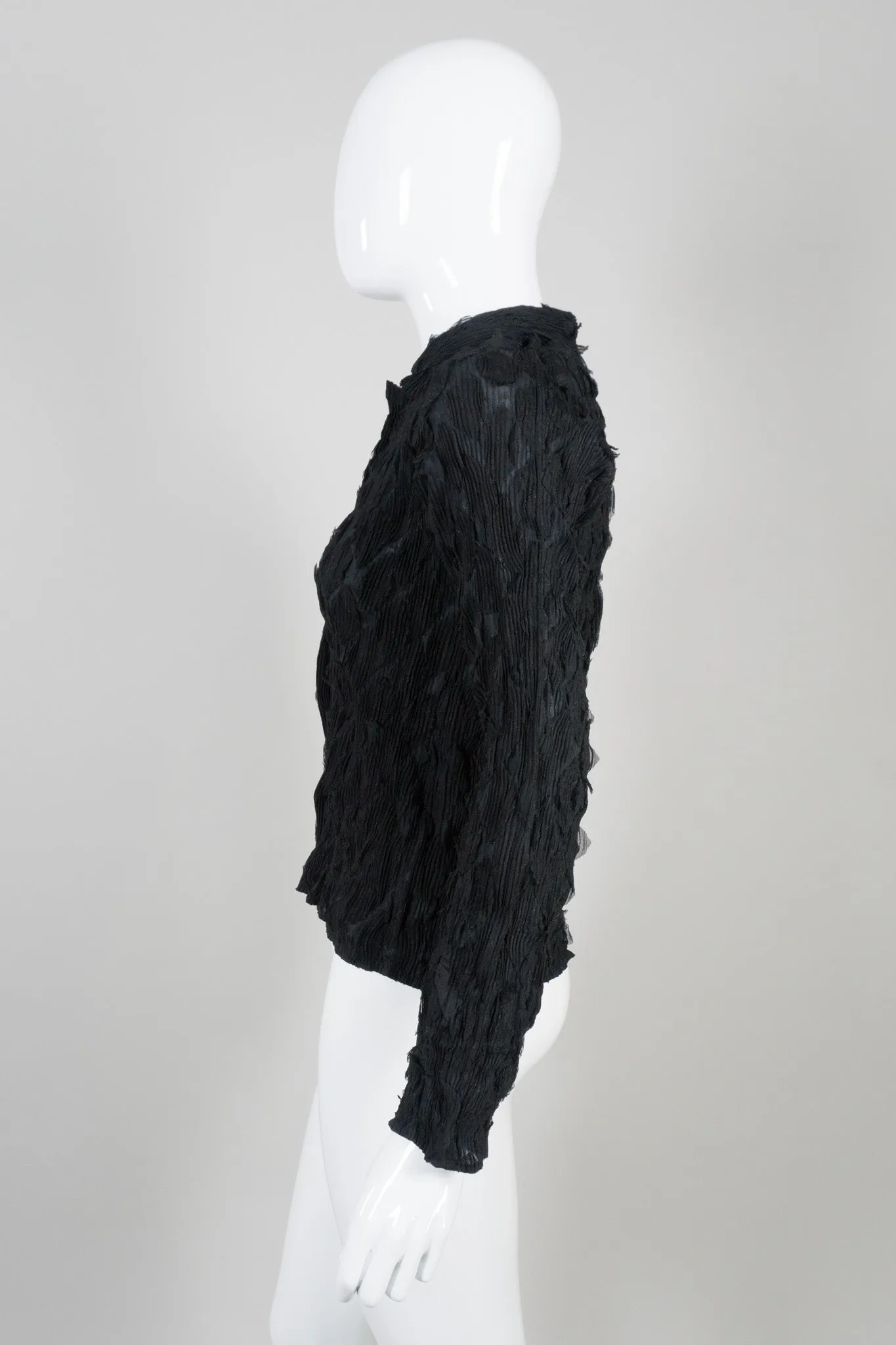 Diamond Pleated Blouse