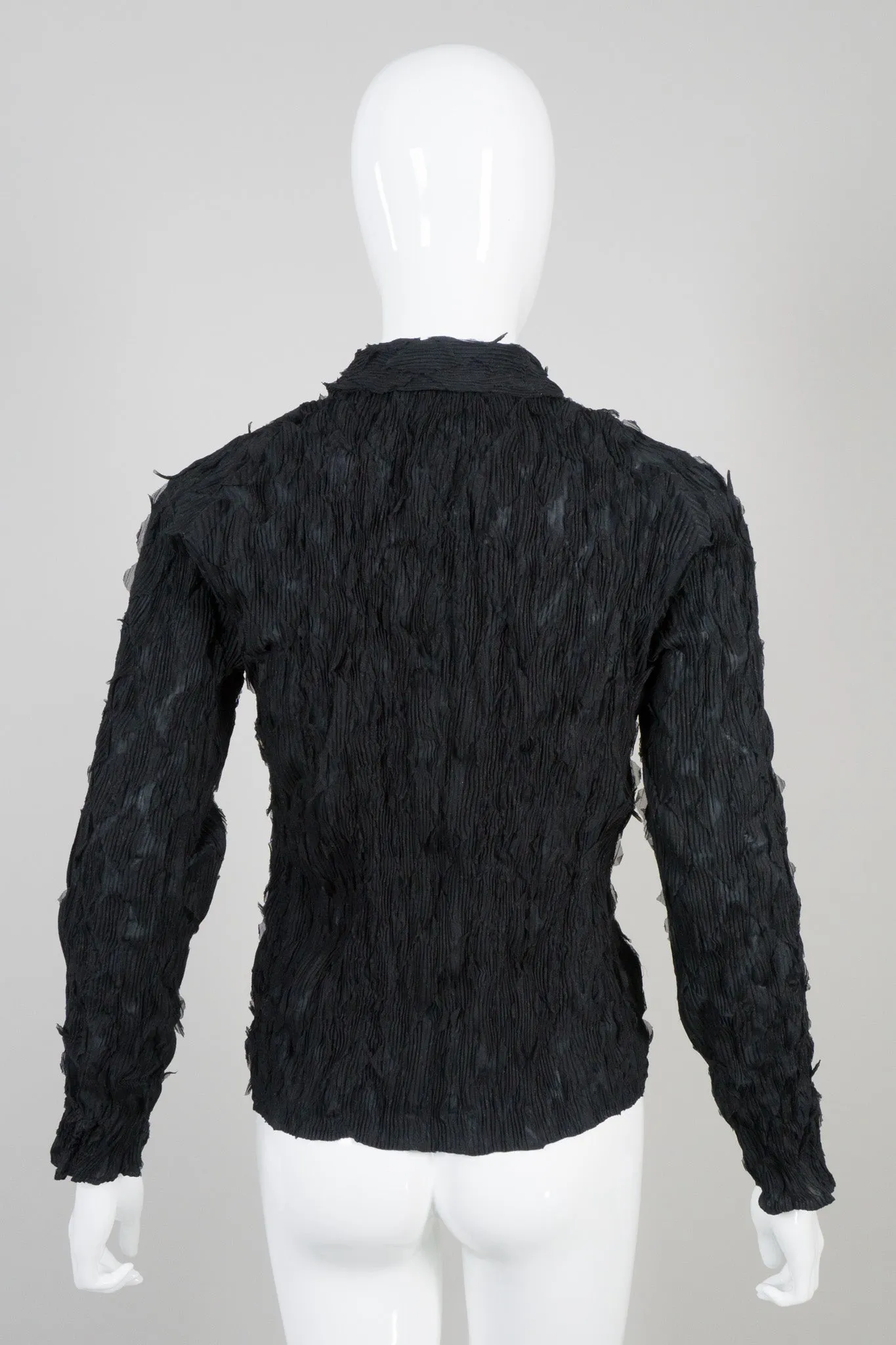 Diamond Pleated Blouse