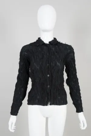 Diamond Pleated Blouse