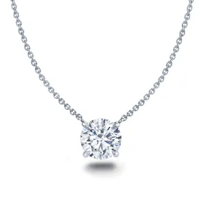 Diamond Solitaire Necklace