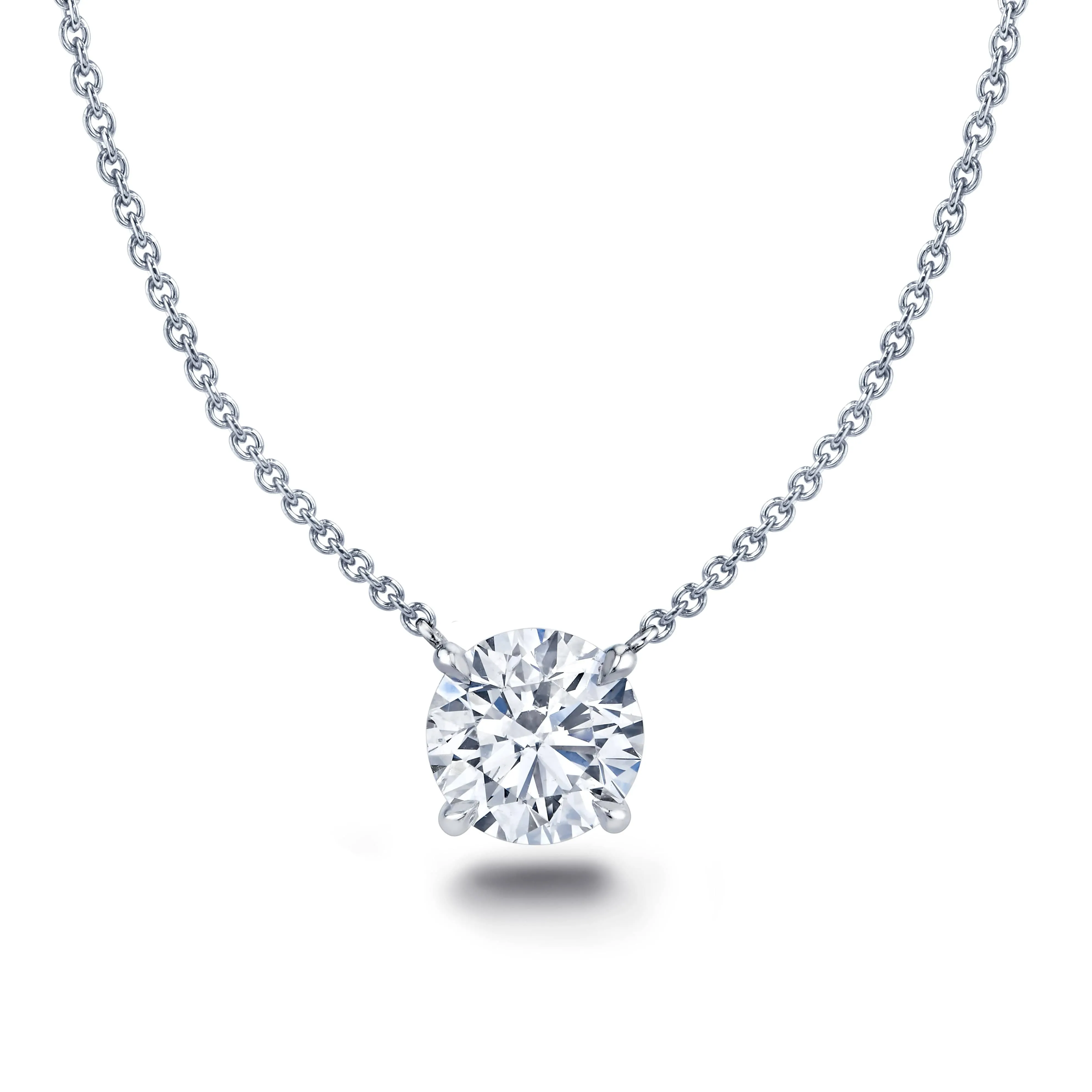 Diamond Solitaire Necklace