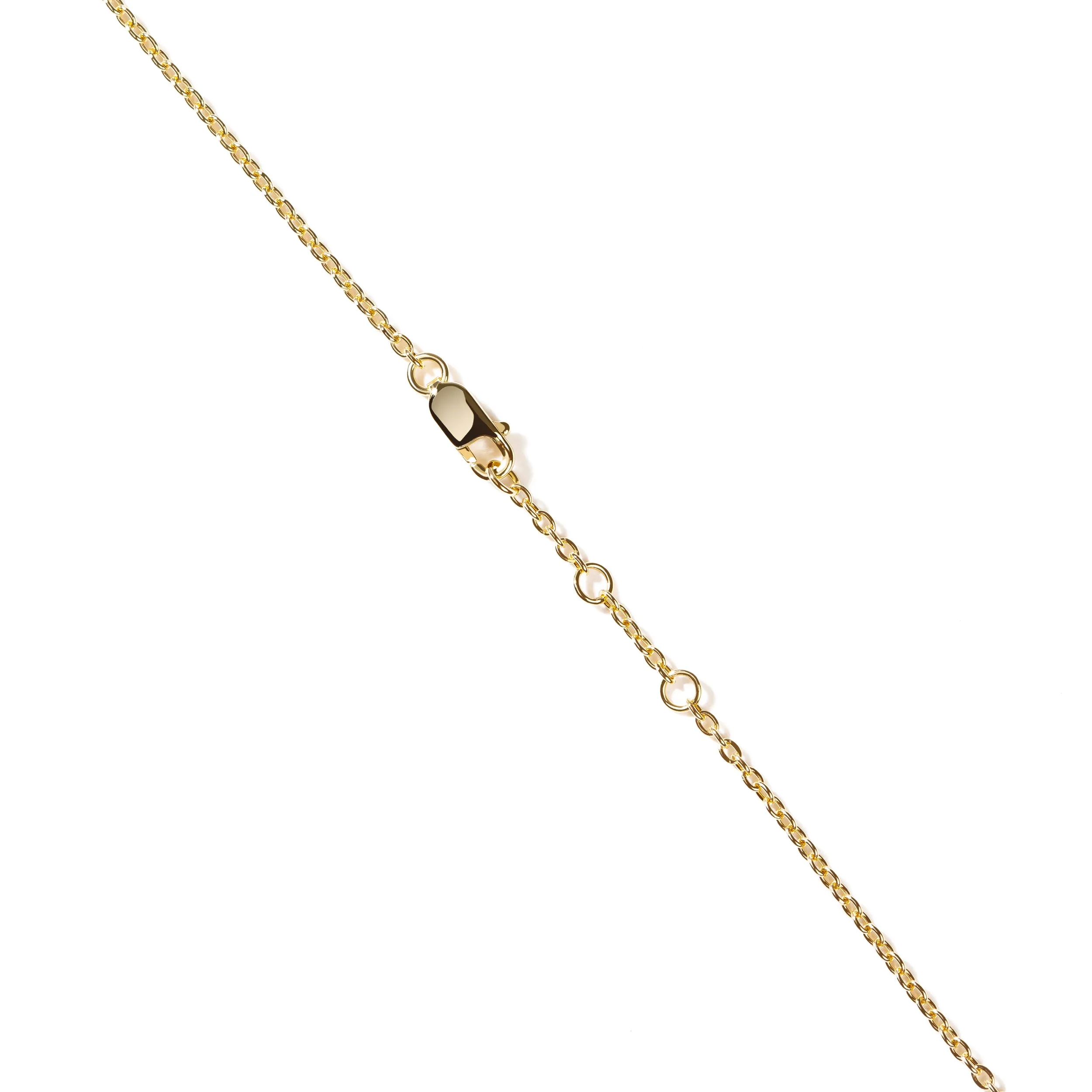 DNA Mini Pave Diamond Necklace