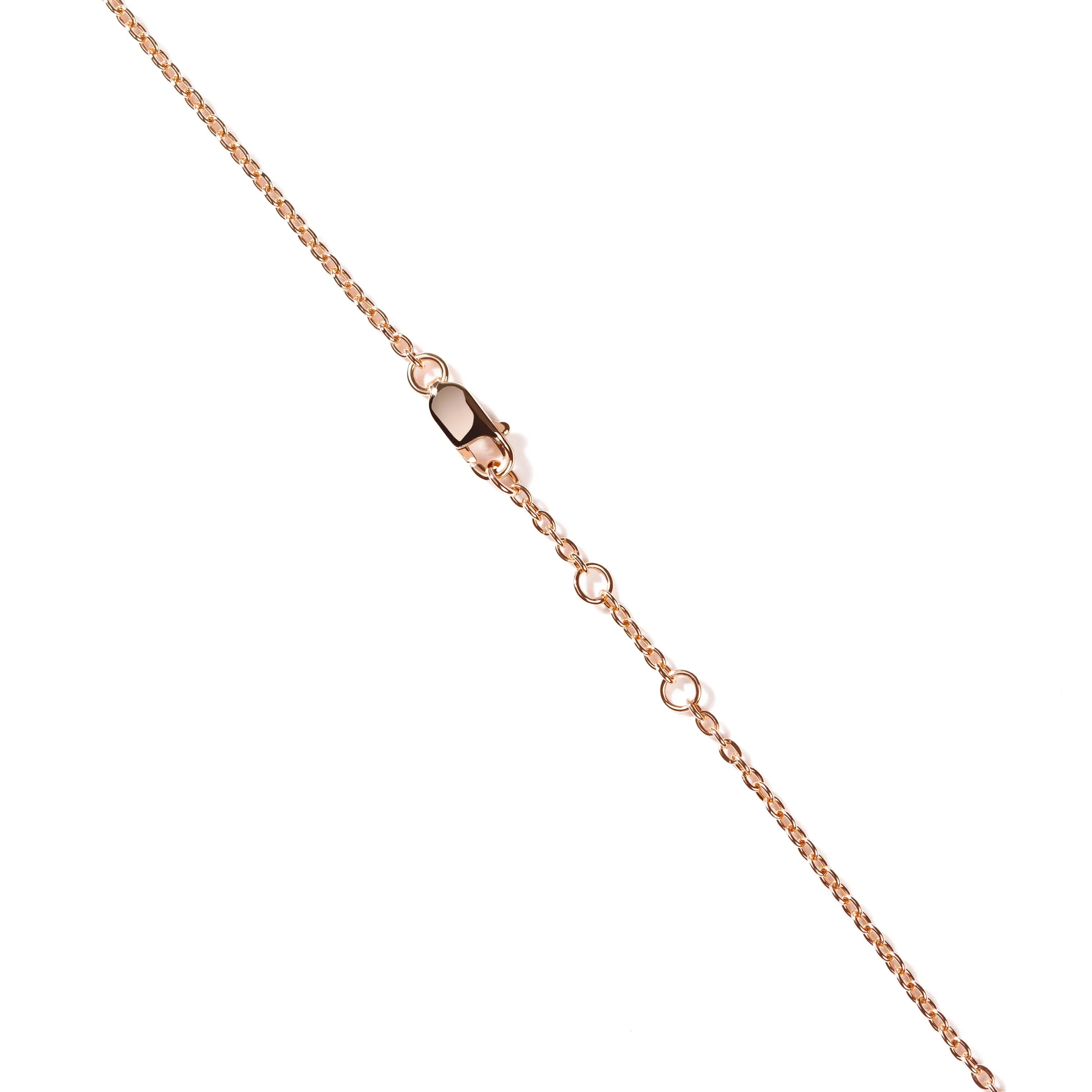 DNA Mini Pave Diamond Necklace