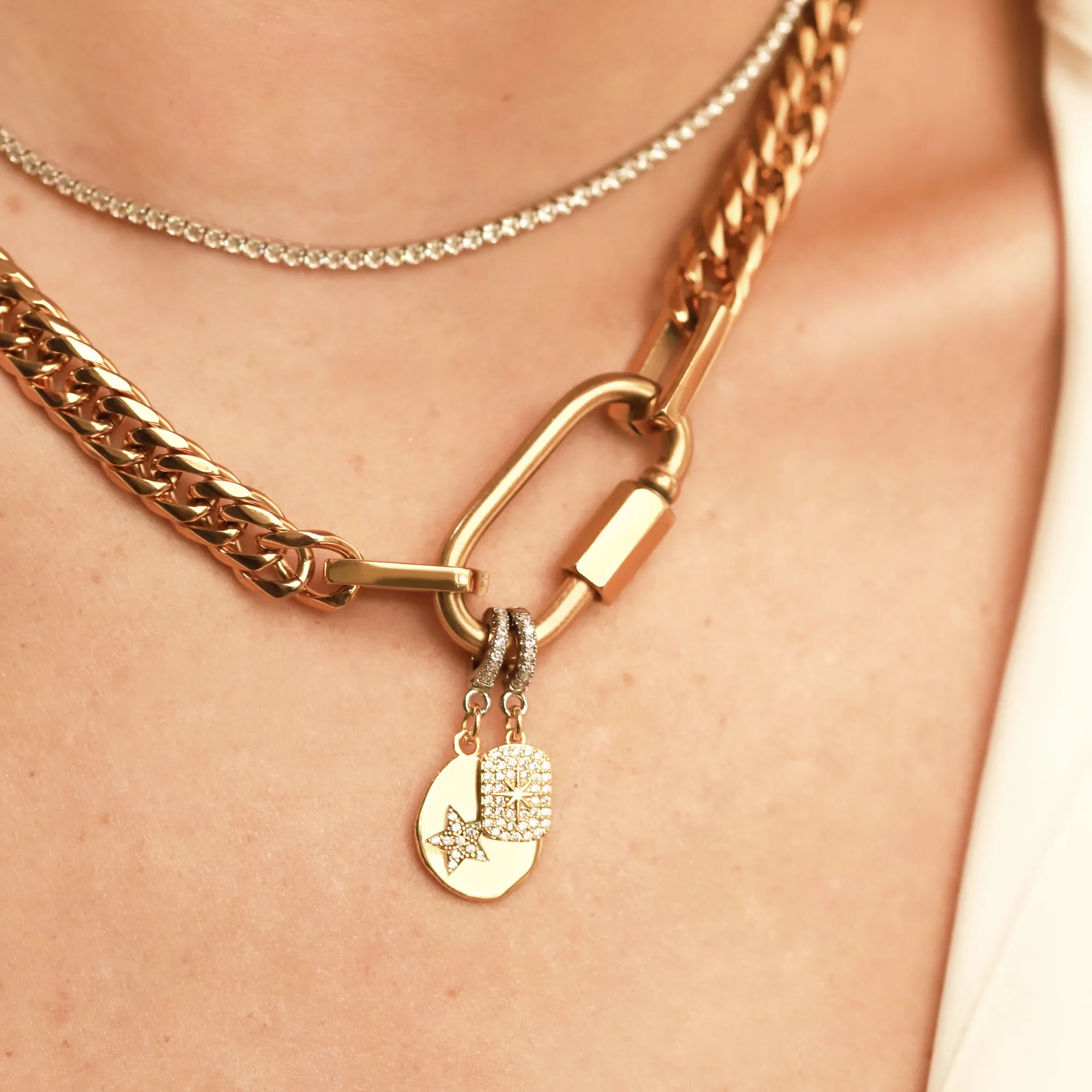 DROP STAR CLIP ON CHARM