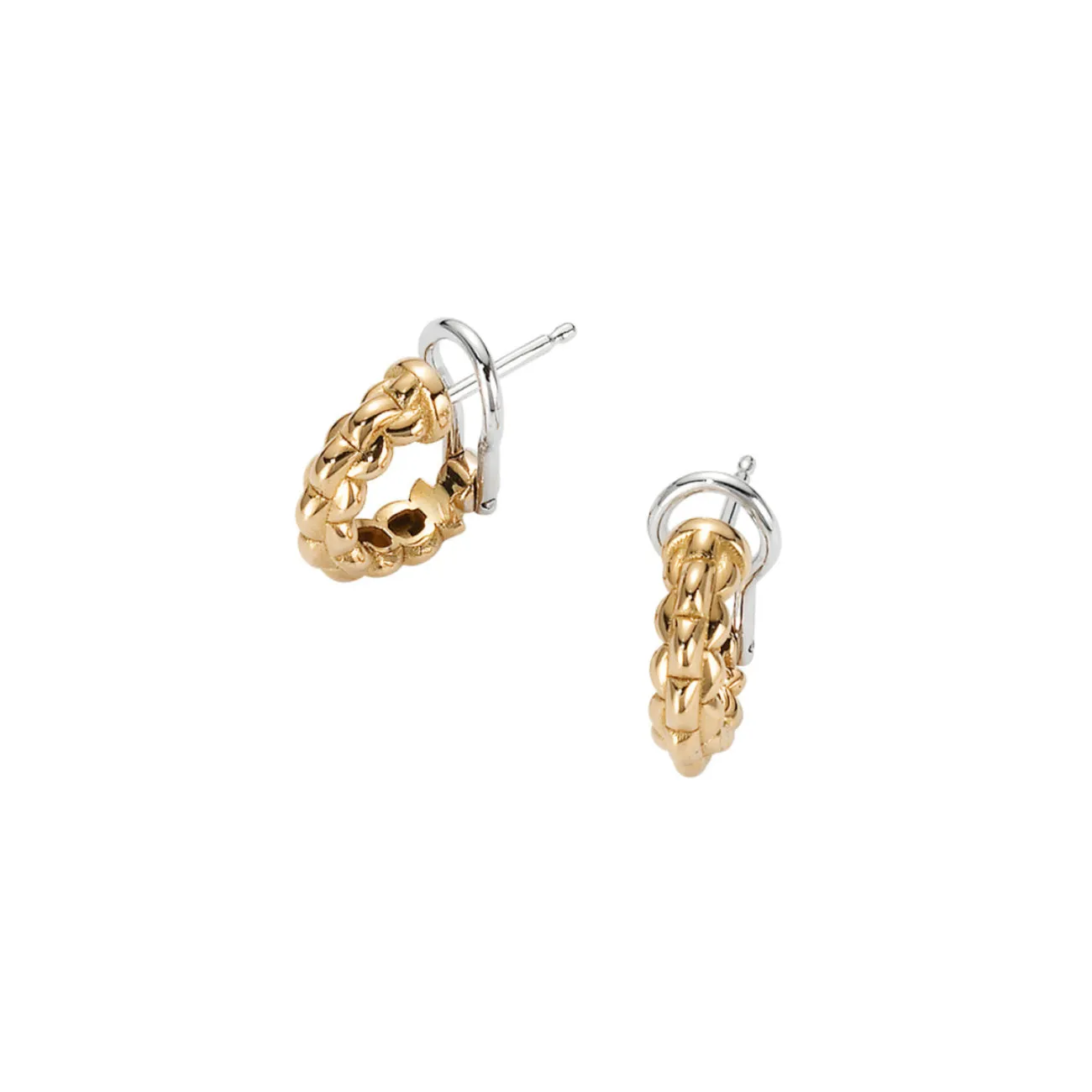 Eka 18K Yellow Gold Chain Earrings