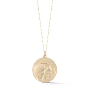 Elephant Charm Chain Necklace