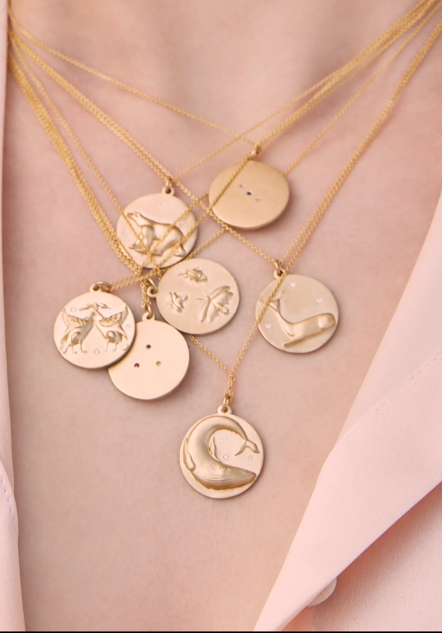 Elephant Charm Chain Necklace