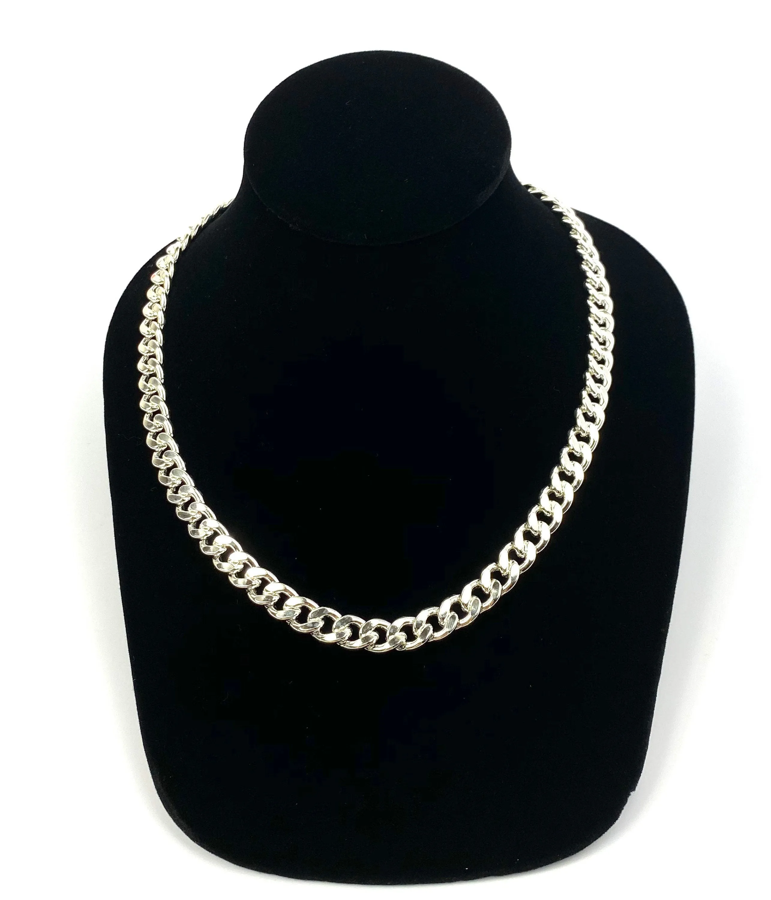 Enchanting 20” Sterling Silver Curb Chain, Sku: SM95LC-20
