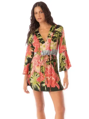 Enjoyable Kaftan in Neo Hawaiian