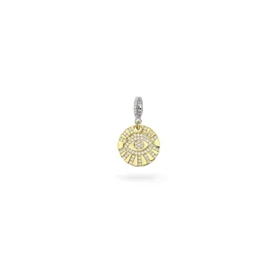 EVIL EYE 2 BOLT CLIP ON CHARM