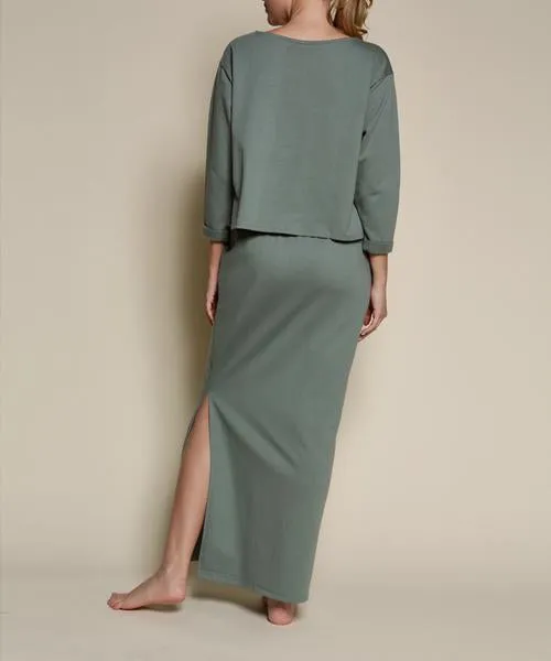 Fabina LA Hemp Set - Sage Green (two piece set)