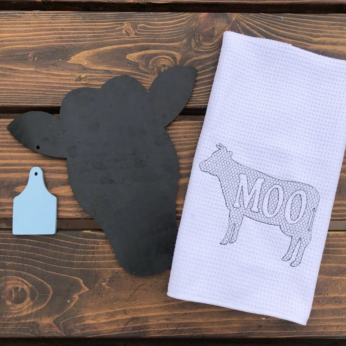 Farm Animal Door Hanger Unfinished Wood Sign