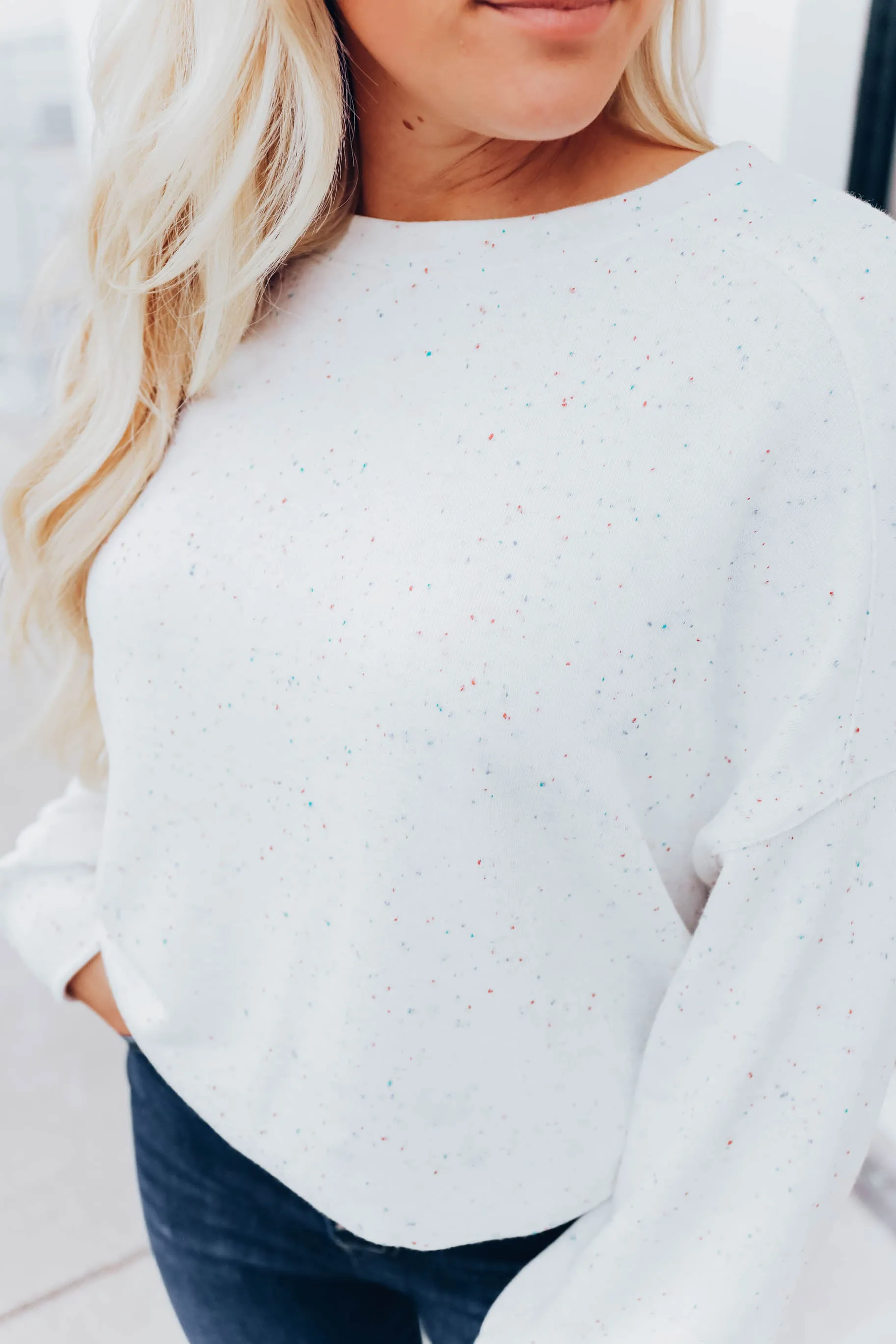 Fun Fetti Ivory Sweater