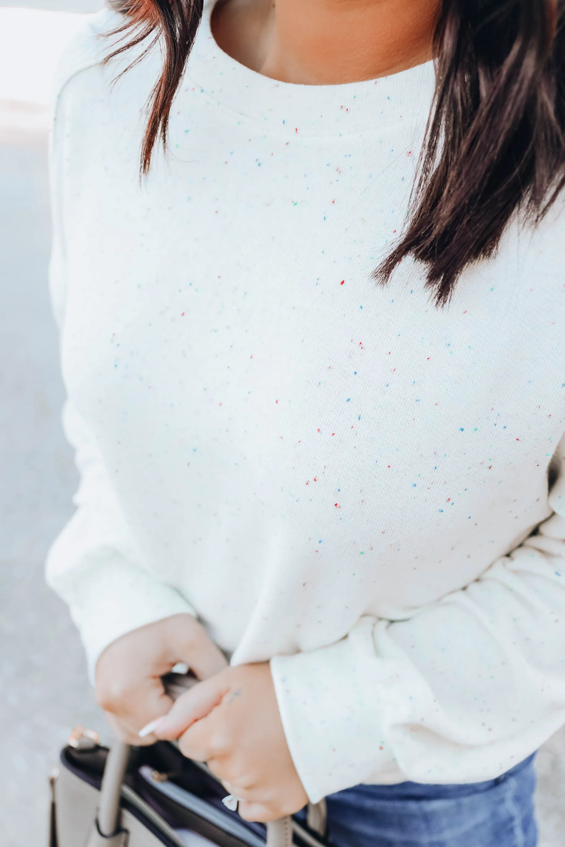 Fun Fetti Ivory Sweater