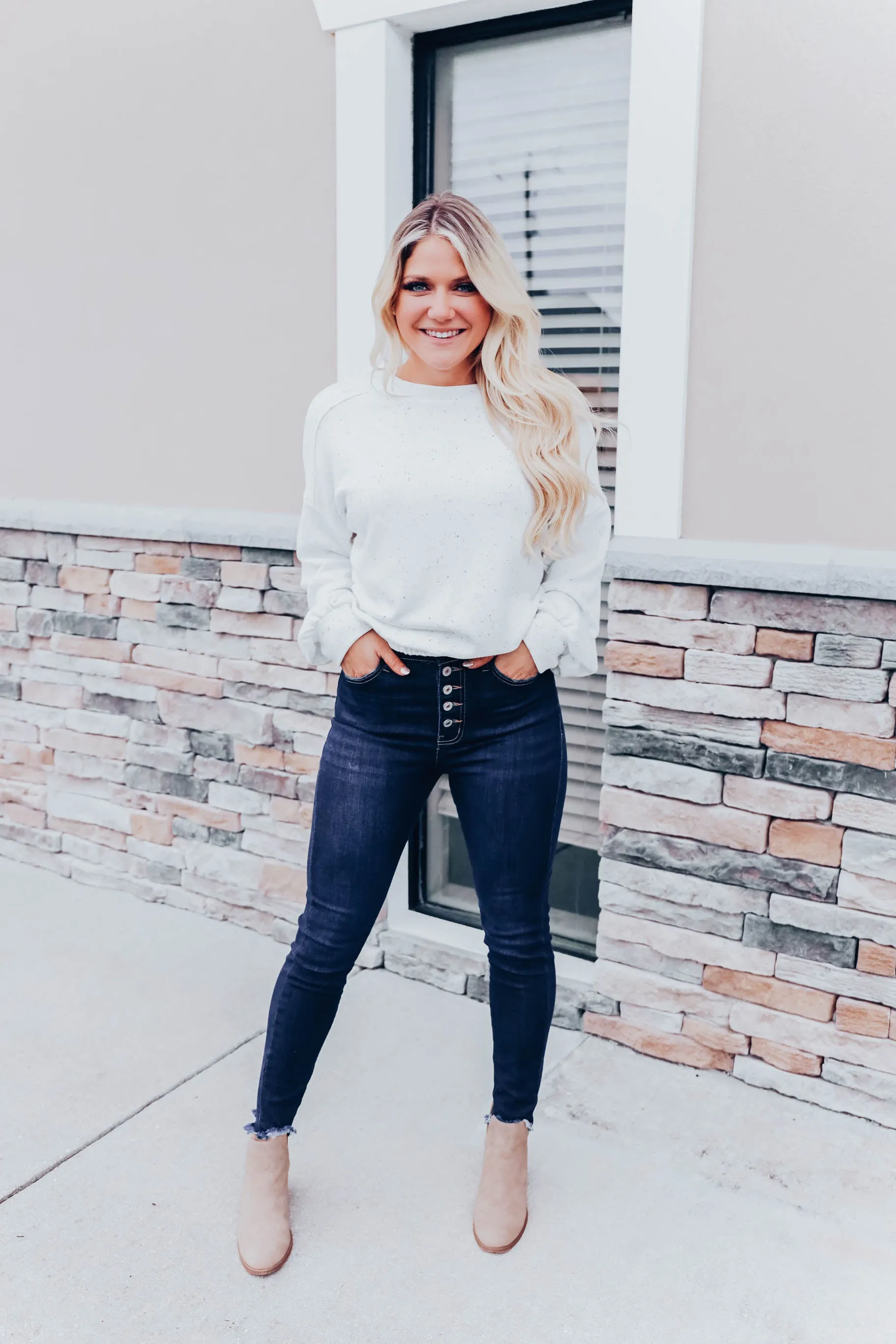 Fun Fetti Ivory Sweater