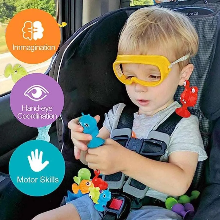 Funpaste Silicone Animal Suction Pops - 27 pcs