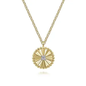 Gabriel & Co. Bujukan Diamond Cut Pendant