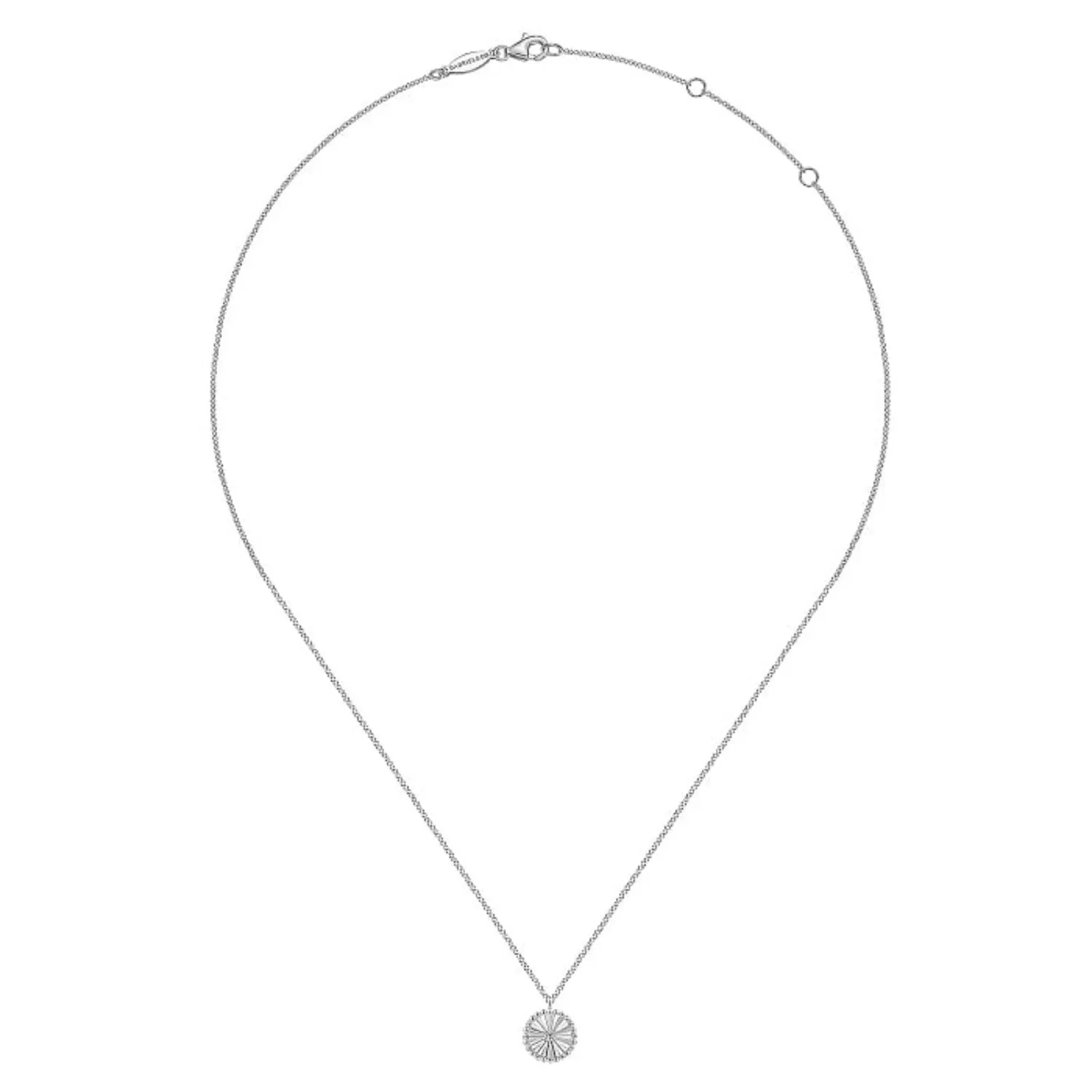 Gabriel & Co. Bujukan Diamond Cut Pendant