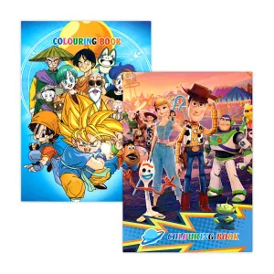 Generic Kids Coloring Book Pack of 2