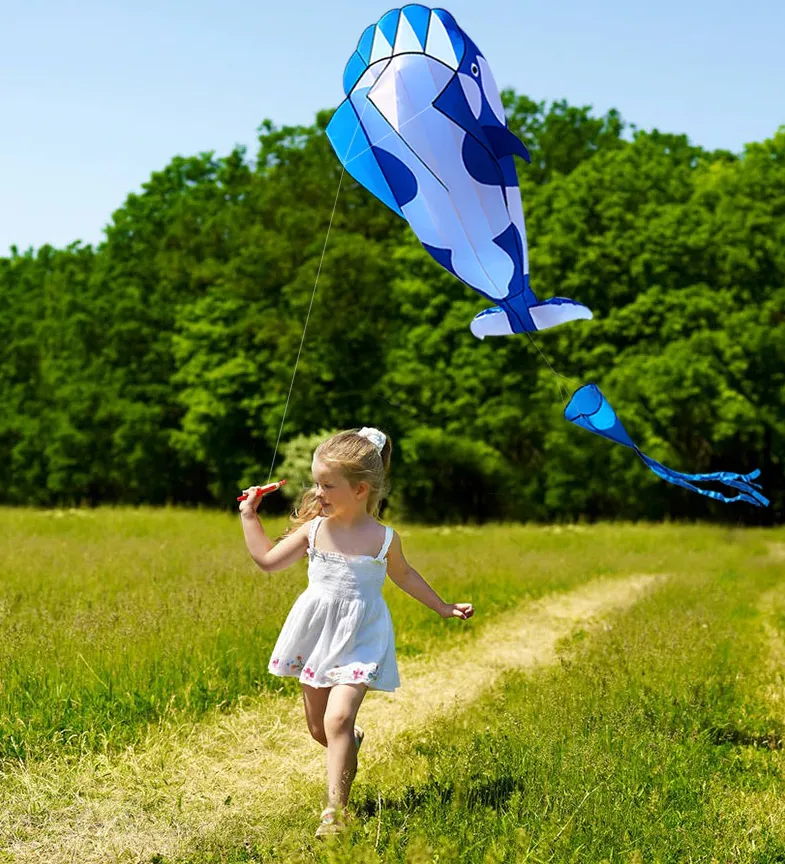 Giant 3D Kite: Clown Fish (Nemo), Orca & Whale