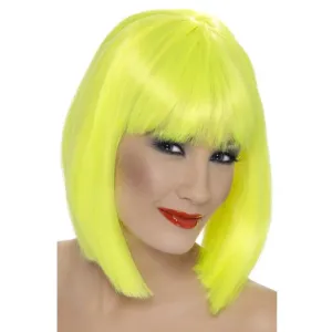 Glam Wig, Neon Yellow