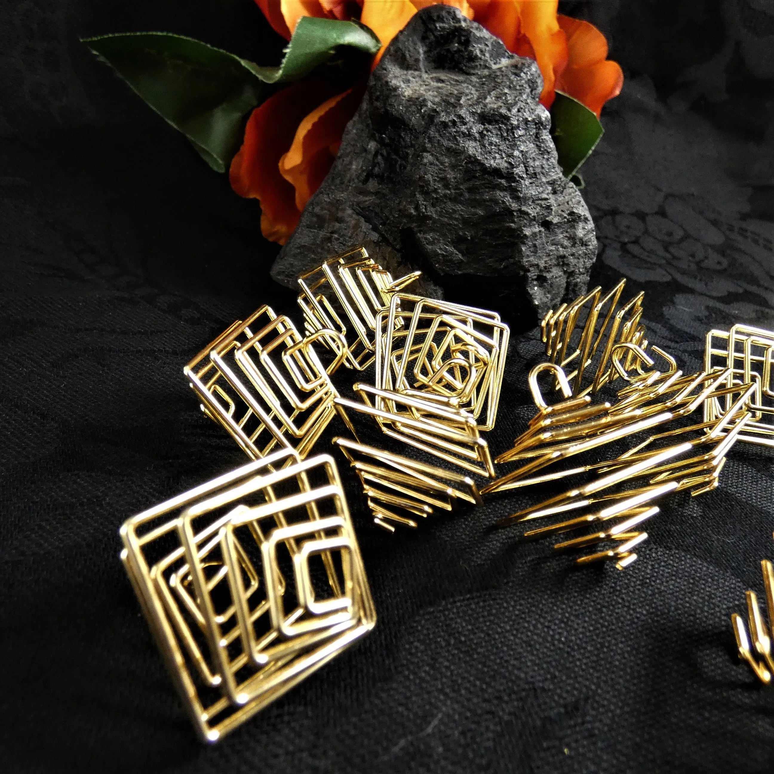 Gold Cage(square)
