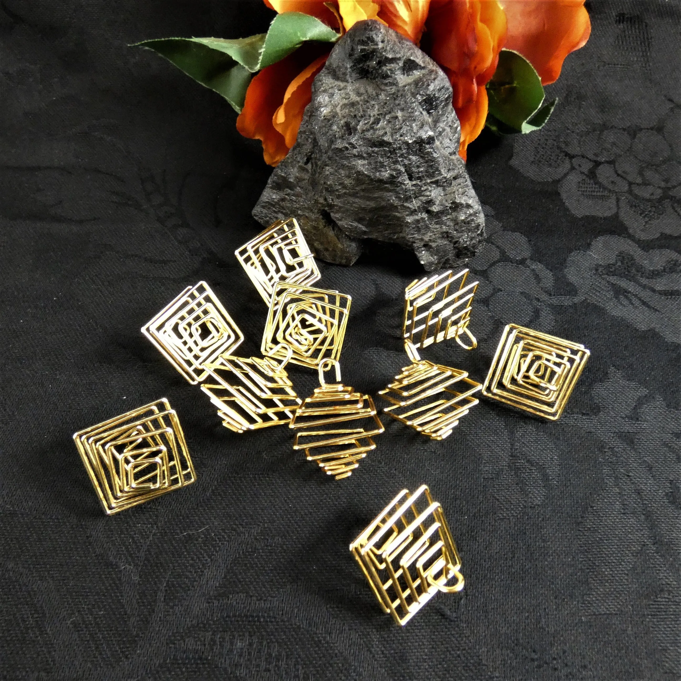 Gold Cage(square)